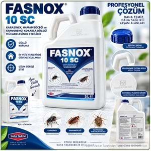 Fasnox SC 10 Kokusuz Haşere İlacı | 5 litre