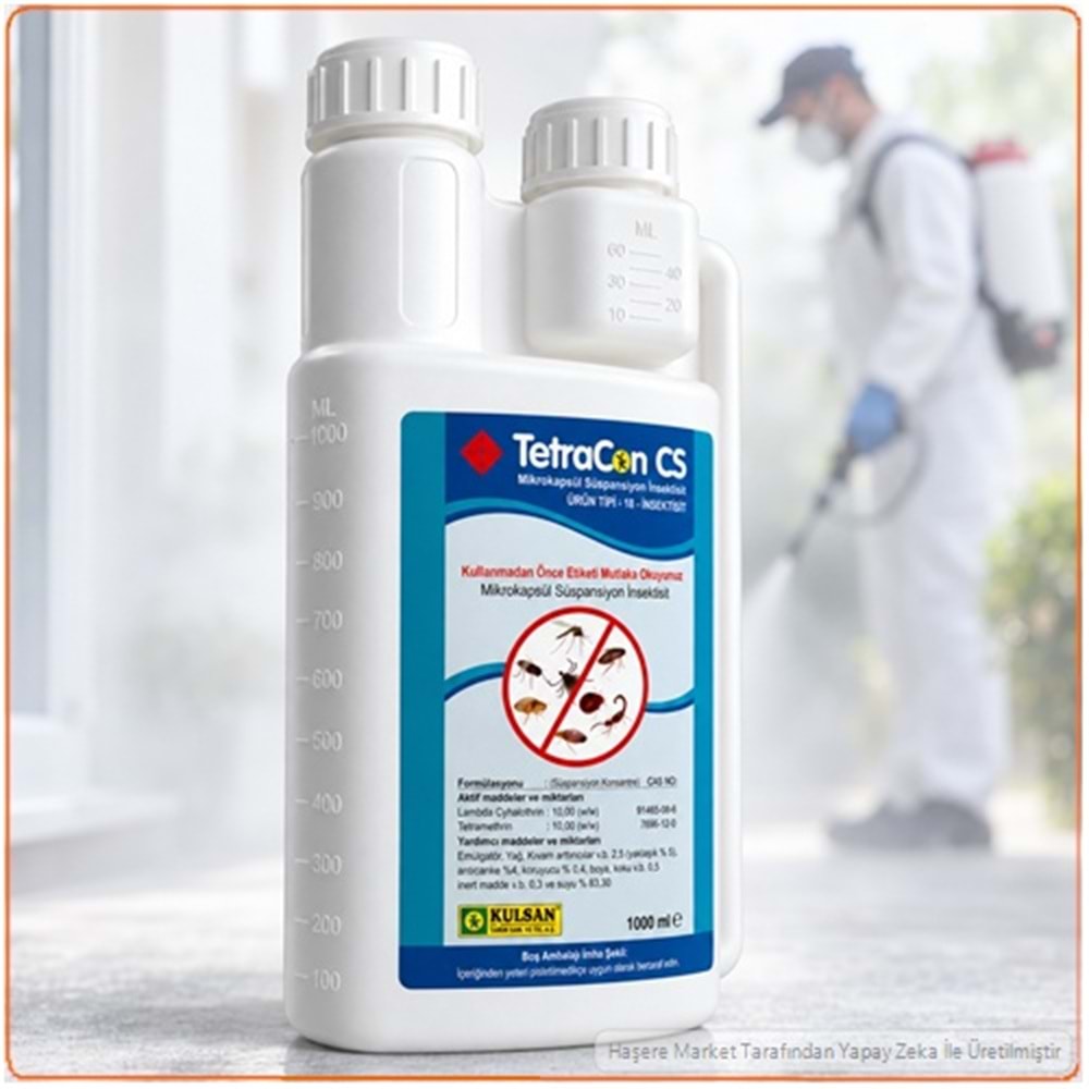 Tetracon CS Mikrokapsül Süspansiyon Haşere İlacı | 1 litre