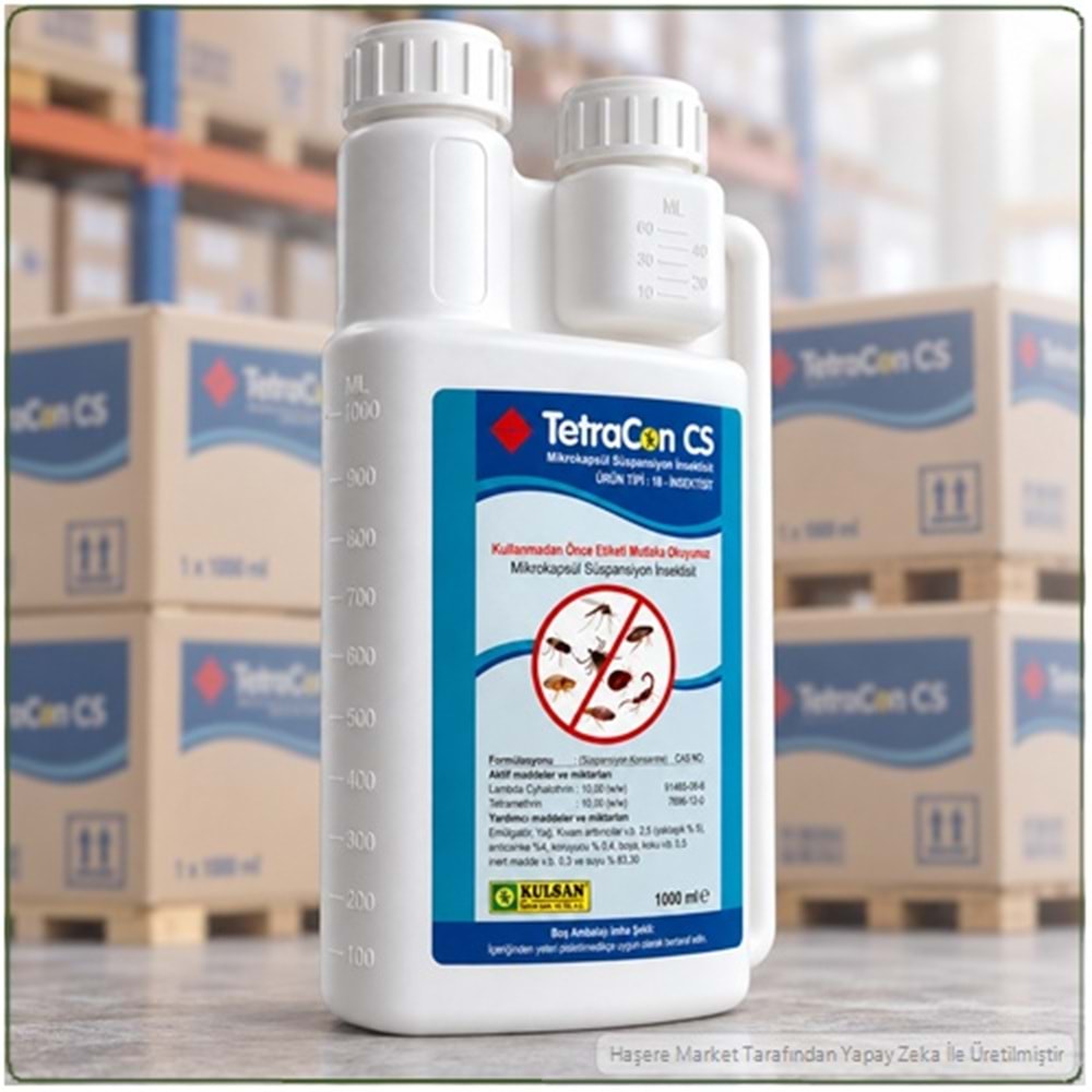 Tetracon CS Mikrokapsül Süspansiyon Haşere İlacı | 1 litre