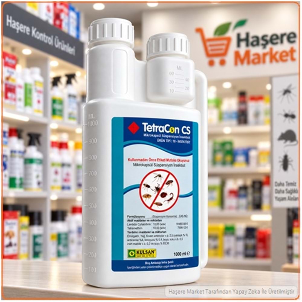 Tetracon CS Mikrokapsül Süspansiyon Haşere İlacı | 1 litre